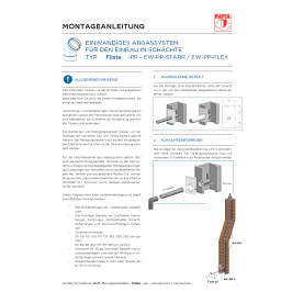 Montagehinweis EW-PPS und EW-PP-FLEX