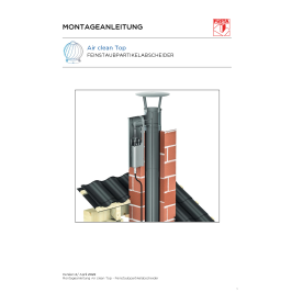 Montageanleitung Air Clean Top